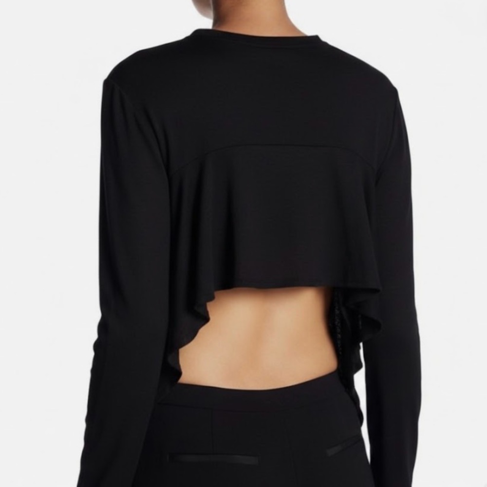 A.L.C. Luisa Open Back Linen Top